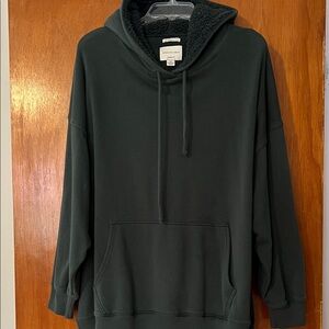 American Eagle Outfitters Dark Green Hoodie